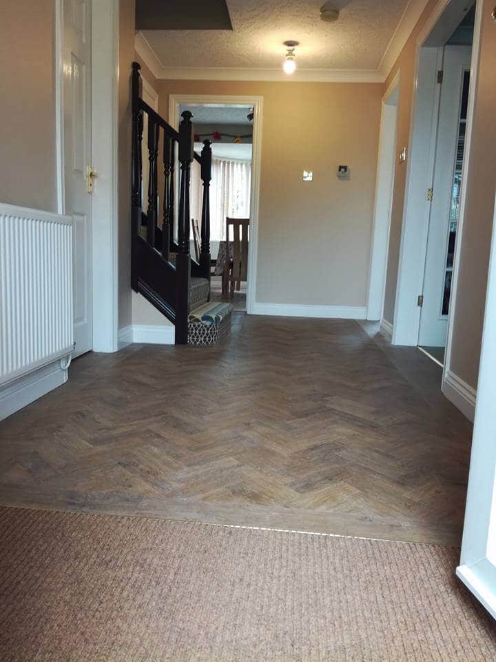 Hall stairs and landing after Juby Interior design (design, supply,fit and project manage)
