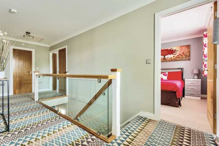 Juby-interior-design by Kirstie. Hall stairs and landing Interior Design and décor.